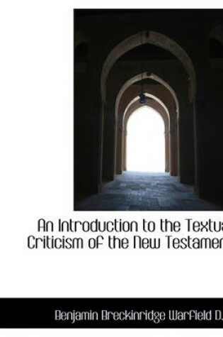 Cover of An Introduction to the Textual Criticism of the New Testament