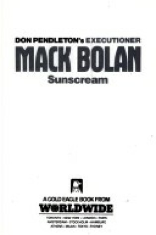 Cover of Sunscream