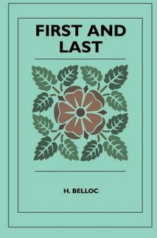 Cover of First And Last