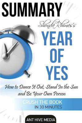 Book cover for Summary Shonda Rhimes' Year of Yes