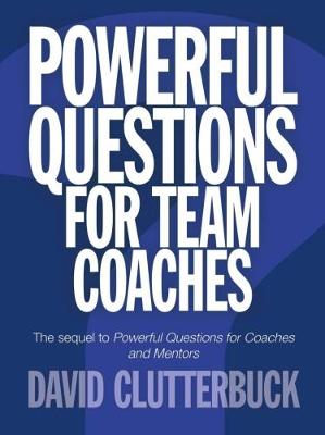 Book cover for Powerful questions for team coaches