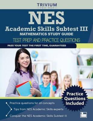 Book cover for NES Academic Skills Subtest III - Mathematics Study Guide