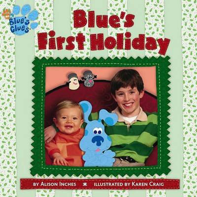 Book cover for Blue's First Holiday