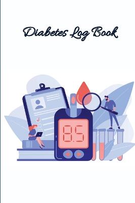 Book cover for Diabetes log book