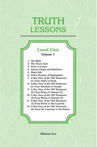 Cover of Truth Lessons, Level 1, Level 1