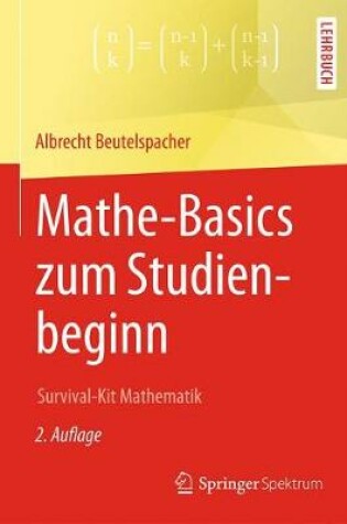 Cover of Mathe-Basics zum Studienbeginn