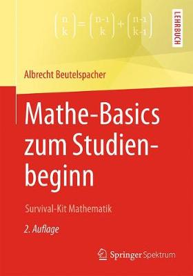 Book cover for Mathe-Basics zum Studienbeginn