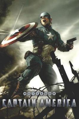 Book cover for CAPTAIN AMERICA Notebook