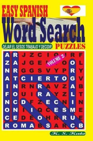 Cover of EASY SPANISH Word Search Puzzles. Vol. 2