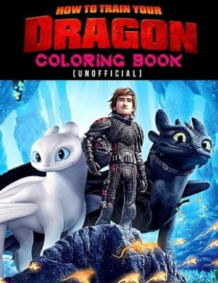 Book cover for How To Train Your Dragon Coloring Book