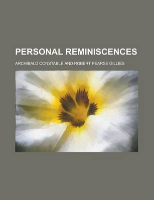 Book cover for Personal Reminiscences