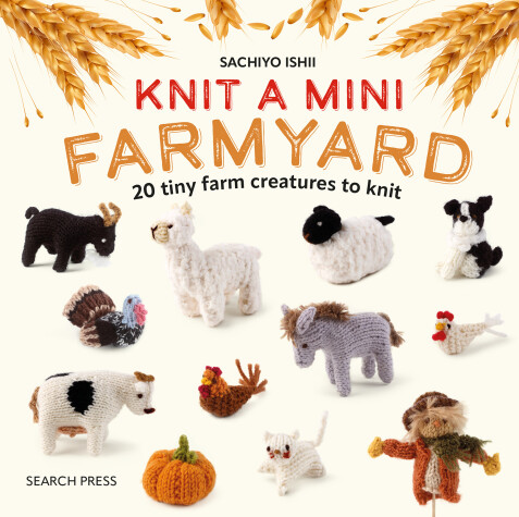 Book cover for Knit a Mini Farmyard