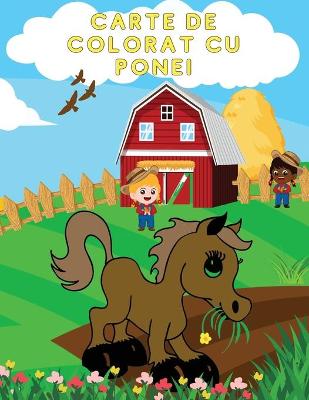 Book cover for Carte de colorat cu ponei