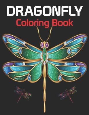 Book cover for Dragonfly Coloring Book