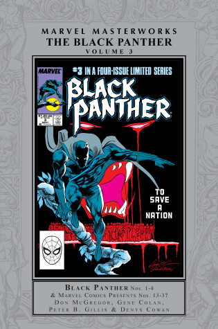 Cover of Marvel Masterworks: The Black Panther Vol. 3