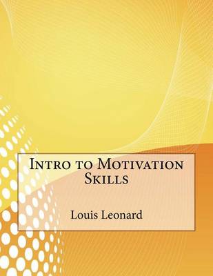 Book cover for Intro to Motivation Skills
