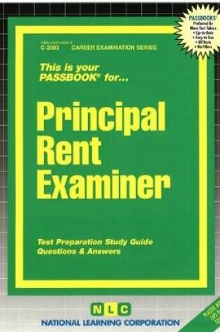 Cover of Principal Rent Examiner