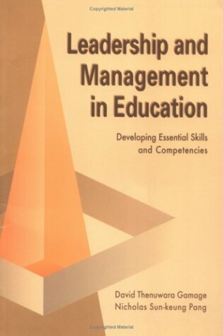 Cover of Educational Leadership and Management