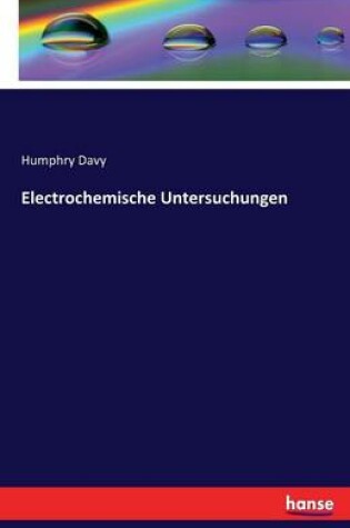 Cover of Electrochemische Untersuchungen