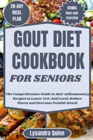 Cover of Gout Diet Cookbook for Seniors