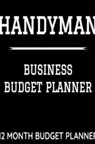 Cover of Handyman Business Budget Planner