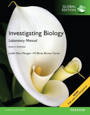 Book cover for Investigating Biology Lab Manual, Global Edition