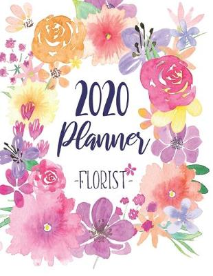 Book cover for 2020 Planner Florist