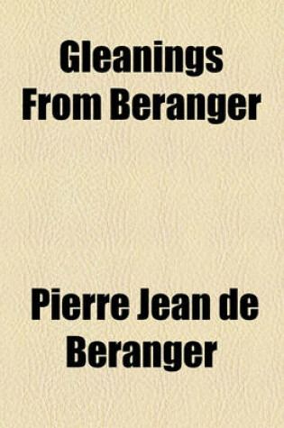 Cover of Gleanings from Beranger