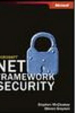 Cover of .NET Framework Security