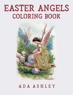 Book cover for Easter Angels Coloring Book