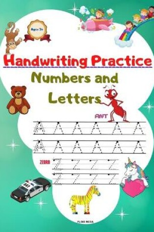 Cover of Handwriting practice numbers and letters