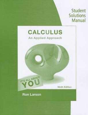 Book cover for Calculus Student Solutions Manual