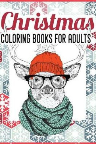 Cover of Christmas Coloring Books for Adults