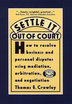 Book cover for Settle it out of Court