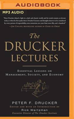 Book cover for The Drucker Lectures