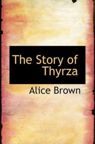Cover of The Story of Thyrza