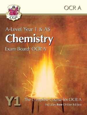 Cover of A-Level Chemistry for OCR A: Year 1 & AS Student Book with Online Edition