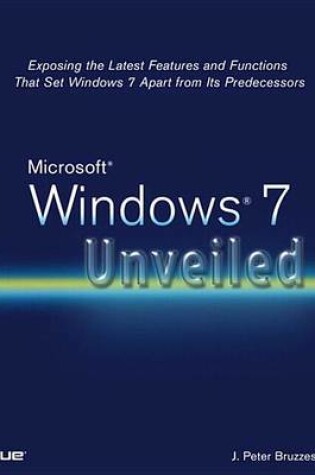 Cover of Microsoft Windows 7 Unveiled