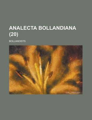 Book cover for Analecta Bollandiana (20 )