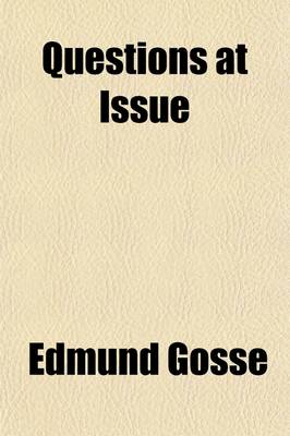 Book cover for Questions at Issue