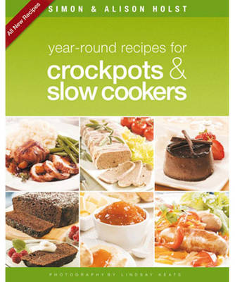 Book cover for Year-Round Recipes for Crockpots & Slow Cookers