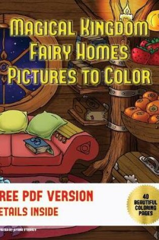 Cover of Adult Coloring Books (Magical Kingdom - Fairy Homes)