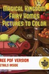 Book cover for Adult Coloring Books (Magical Kingdom - Fairy Homes)