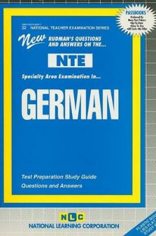 Cover of GERMAN