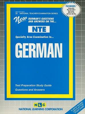 Book cover for GERMAN