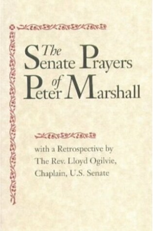 Cover of The Senate Prayers of Peter Marshall