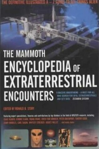 Cover of The Mammoth Encyclopedia of Extraterrestrial Encounters