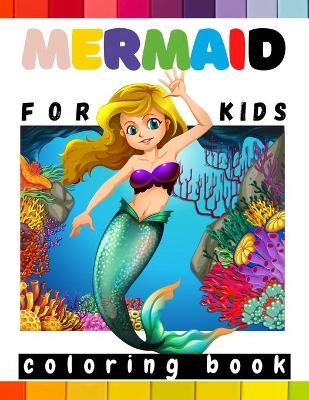 Book cover for Mermaid Coloring Book