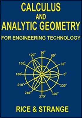 Book cover for Calculus and Analytic Geometry : For Engineering Technology