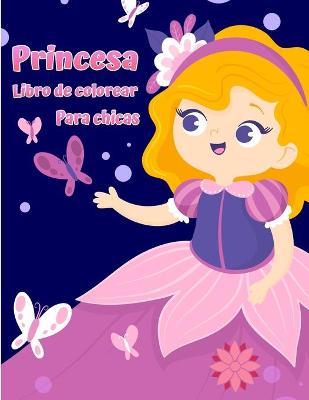 Book cover for Libro para colorear de la princesita